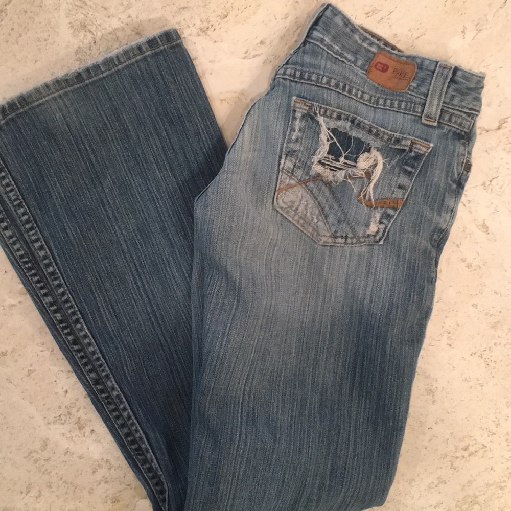 BKE stretch bootcut jeans